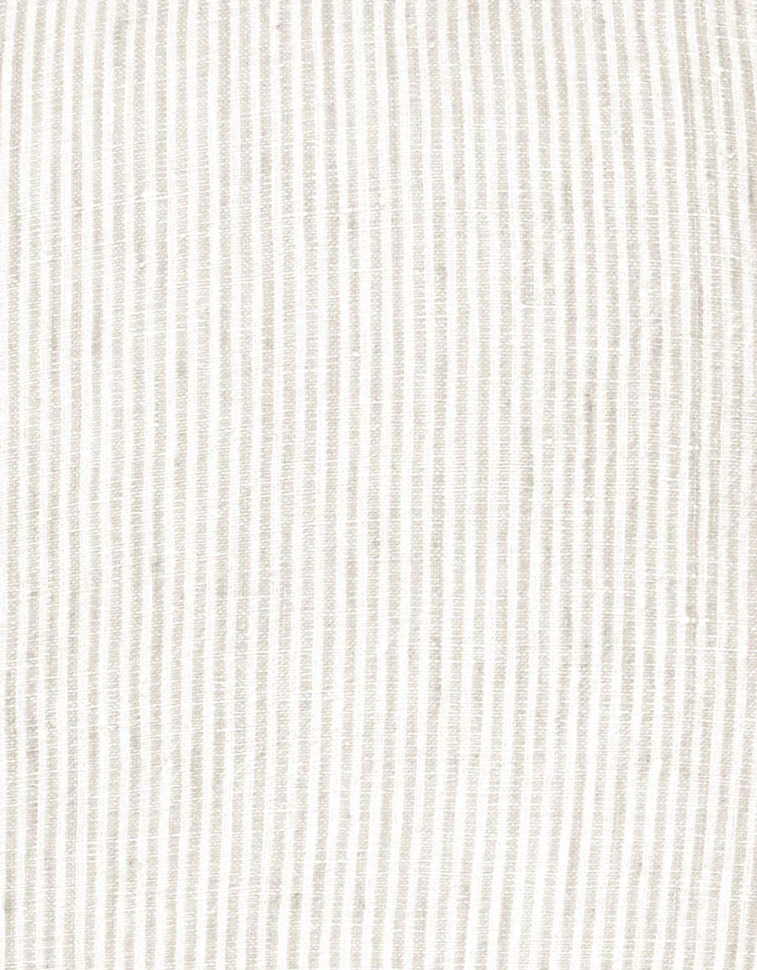 Natural Beige & White Pinstripe So Soft Linen Pillow