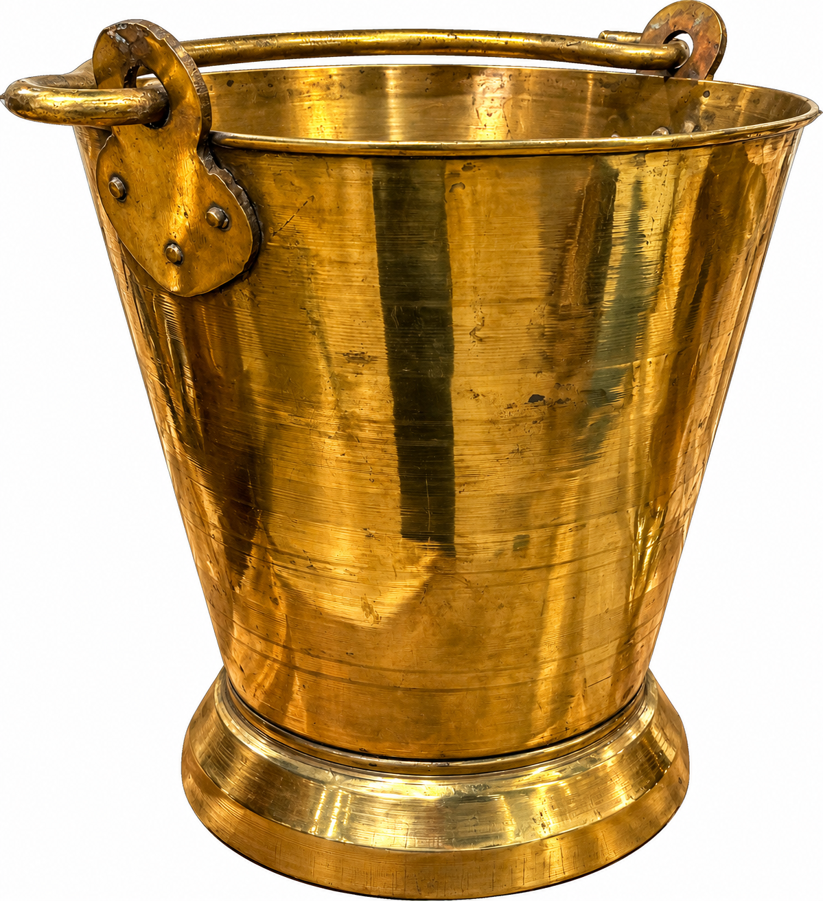 Vintage Brass Bucket