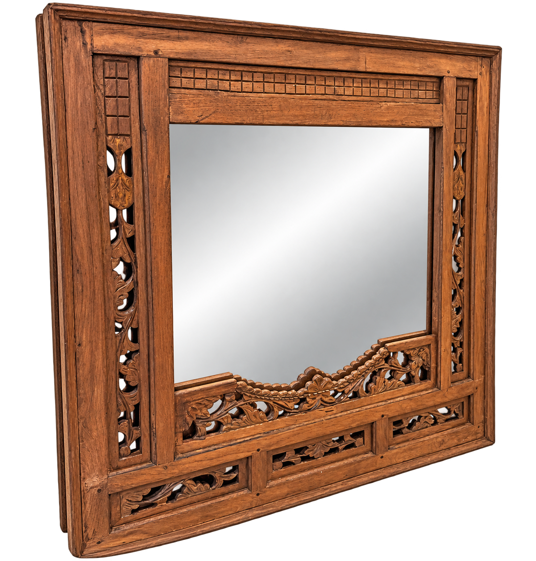 Teakwood Mirror