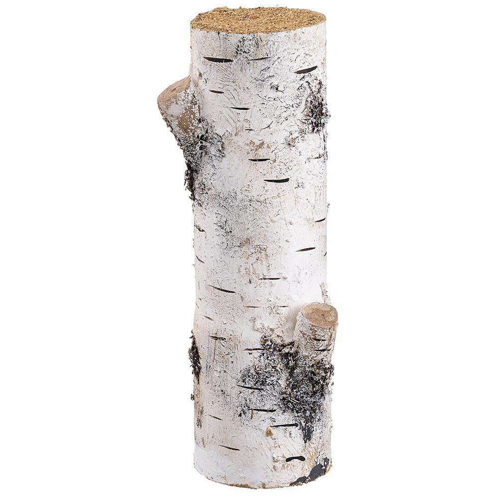 Faux Birch Stump