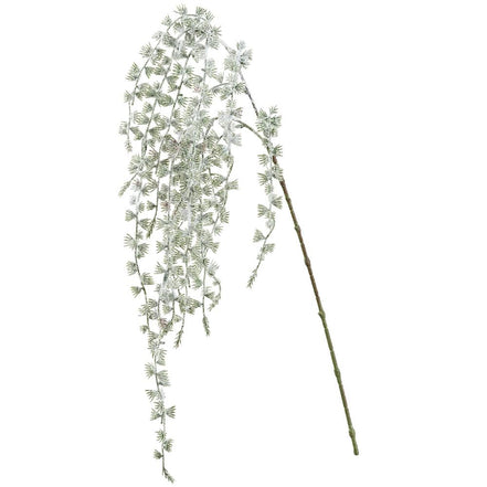 43" Snowed Pine Hanging Spray