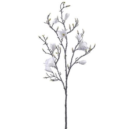 53.5" Glittered Magnolia Spray