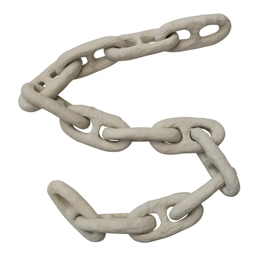 Handmade Paper Mache Chain