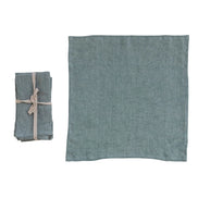 Set of 4 Stonewashed Linen Napkins