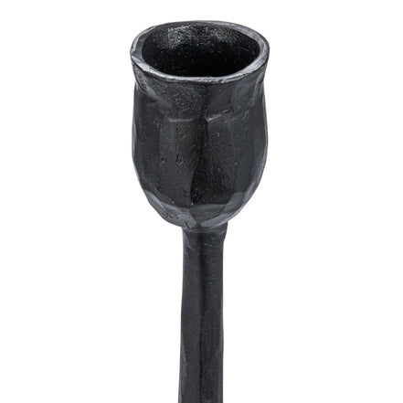 Black Cast Iron Taper Holder