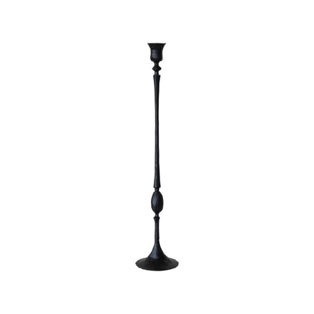 Black Cast Iron Taper Holder