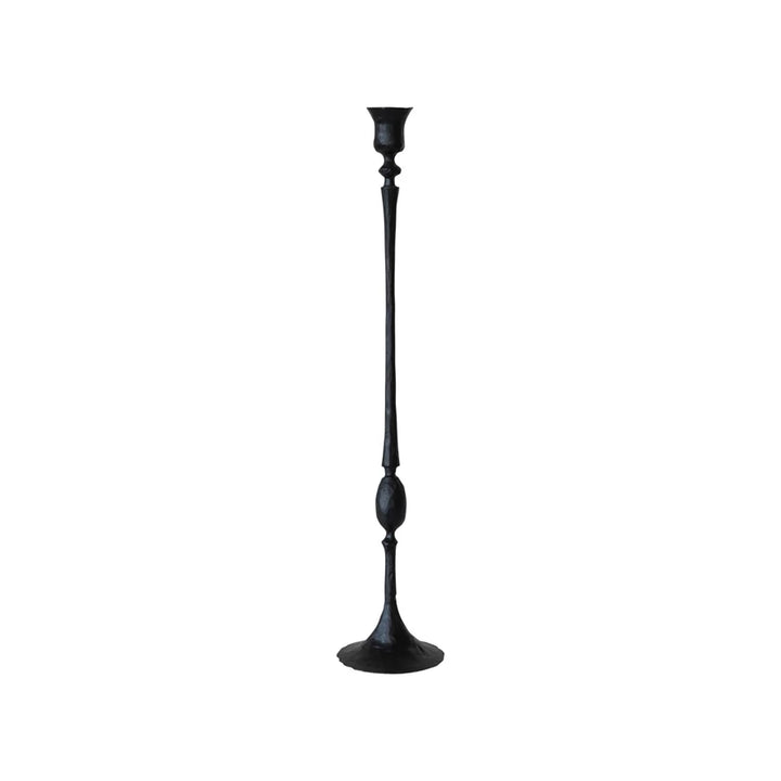 Black Cast Iron Taper Holder