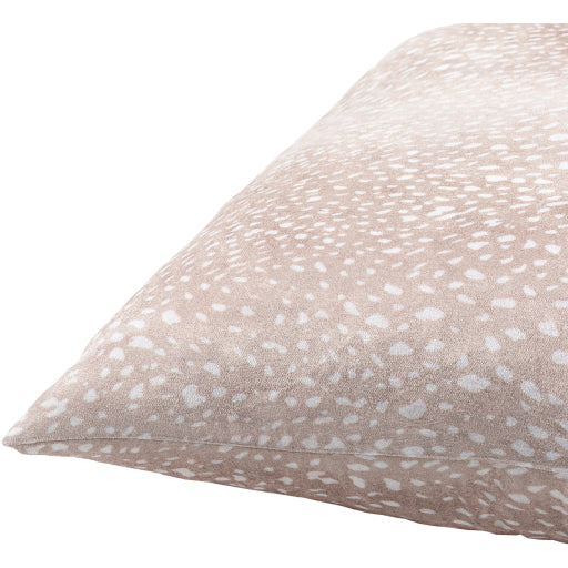 Pillow Taupe w/ White Specks