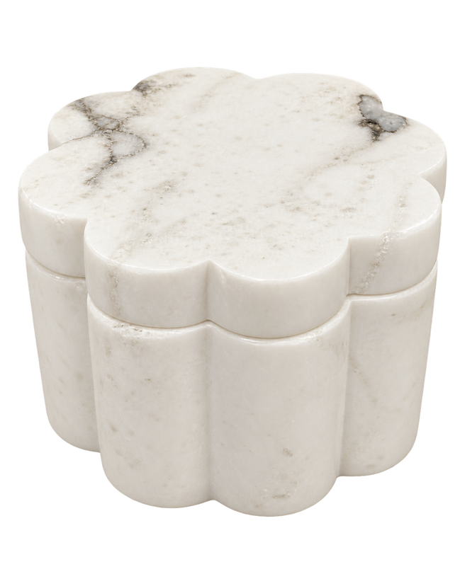 The Petaline Alabaster Box