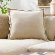 Rosette Scallop Pillow