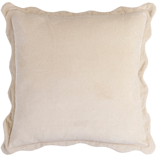 Rosette Scallop Pillow