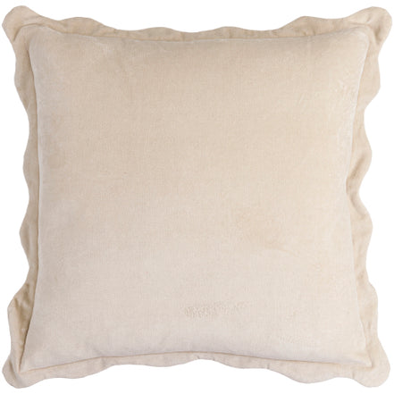 Rosette Scallop Pillow