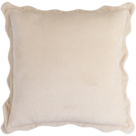 Rosette Scallop Pillow