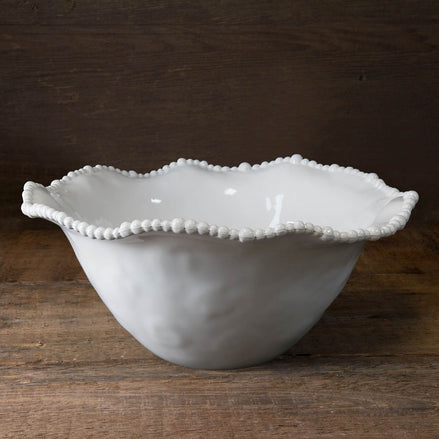 Vida Alegria White Large Bowl