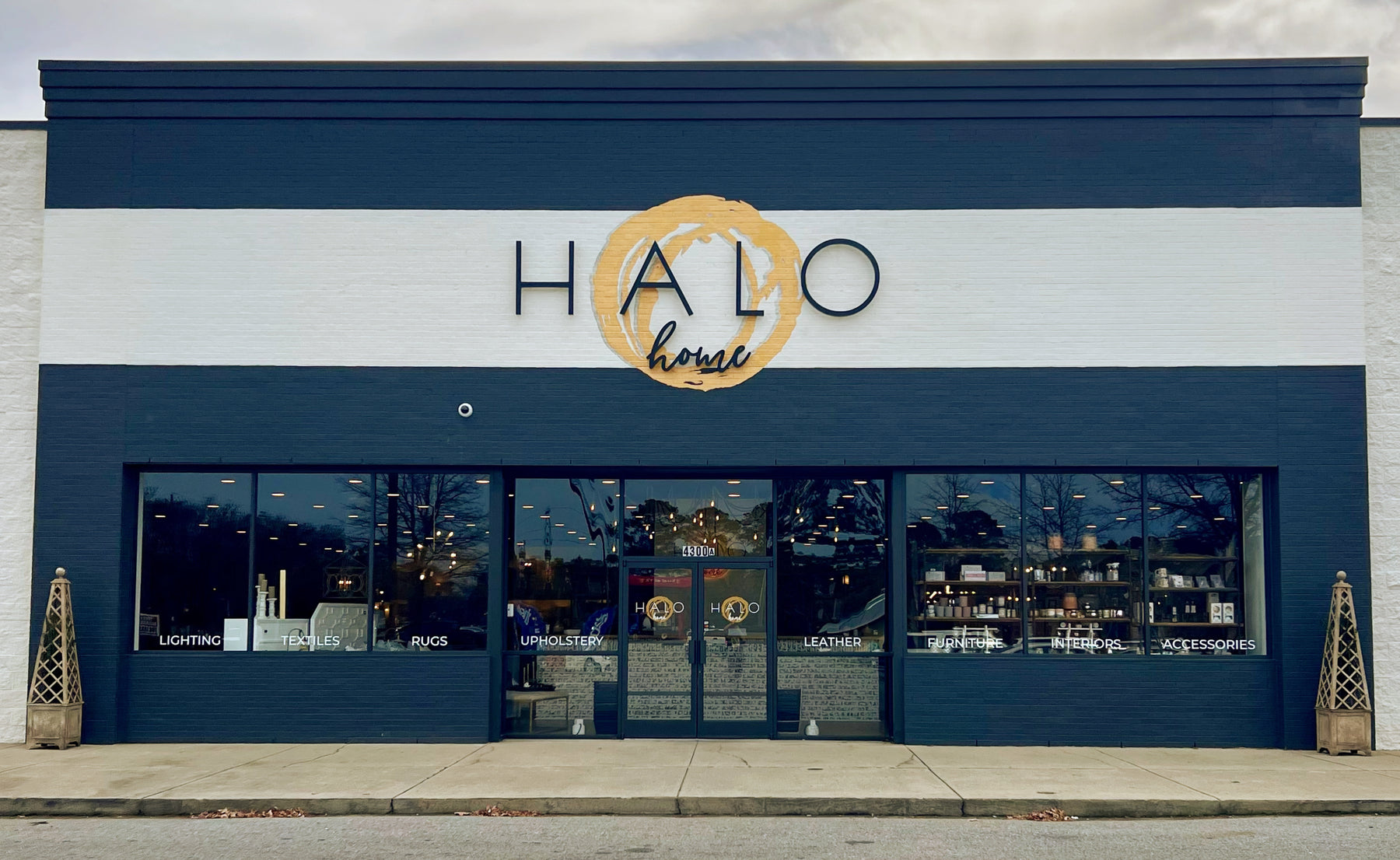 halo home store outside