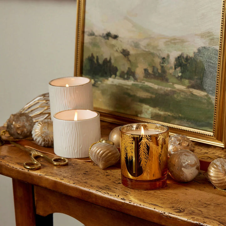 Frasier Fir Gold Poured Candle