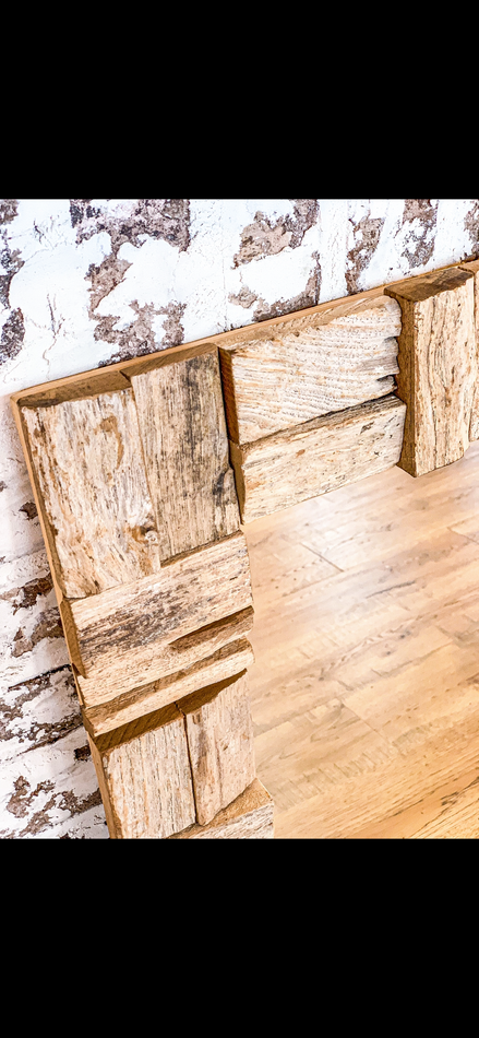 Mirror Chopped Wood