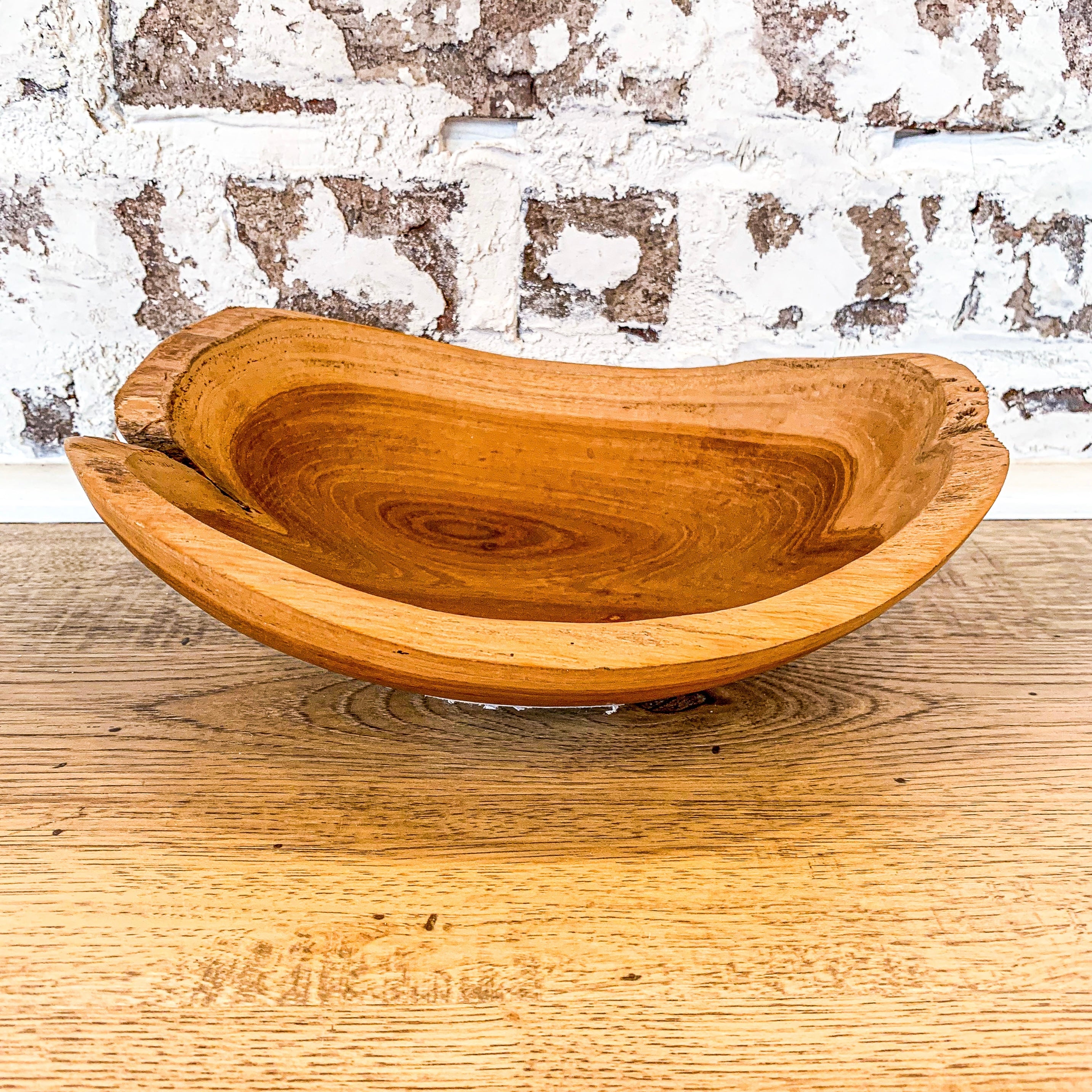Hand Crafted Teakwood Bowl