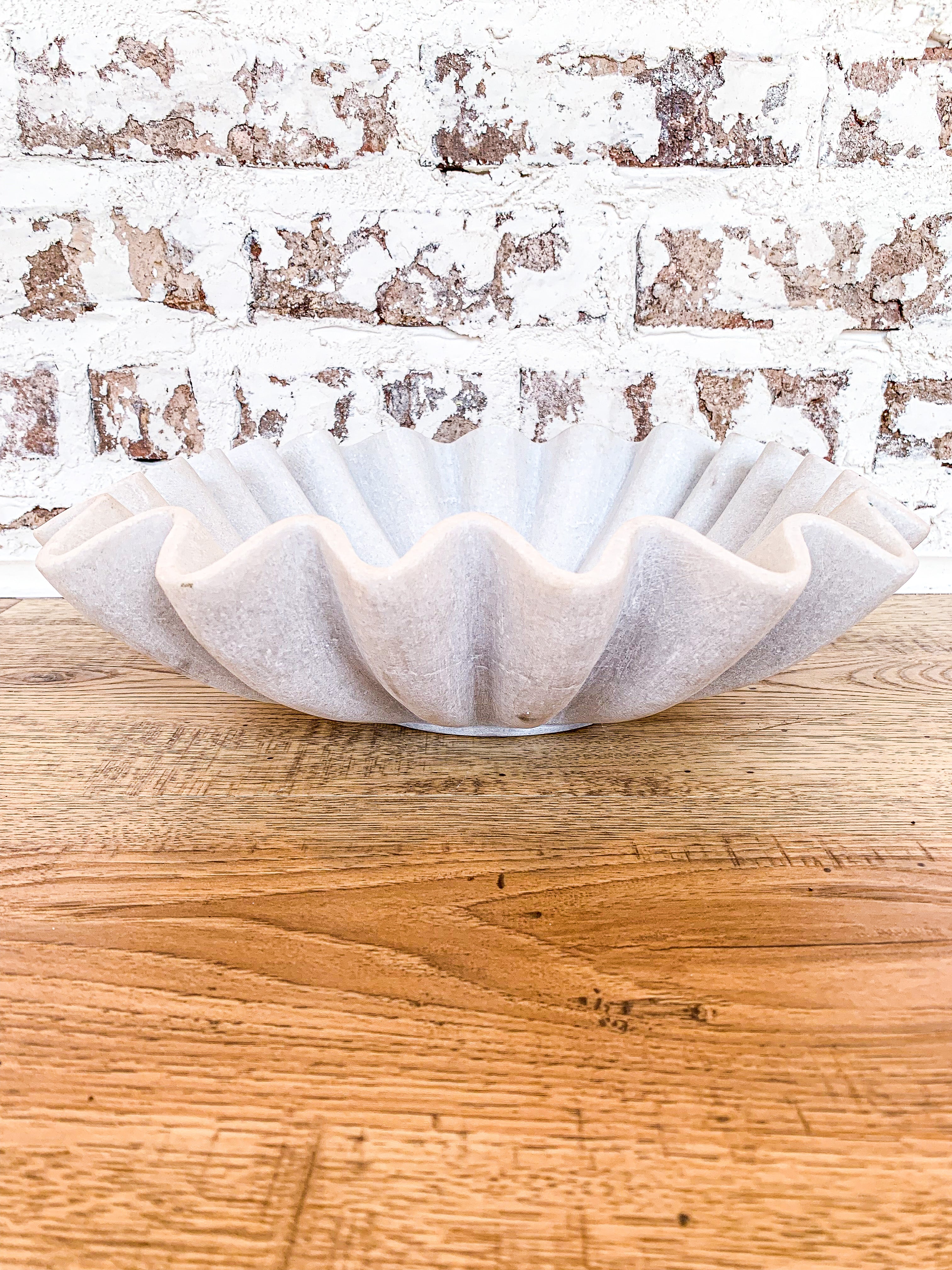 Marble Handkerchief Bowl
