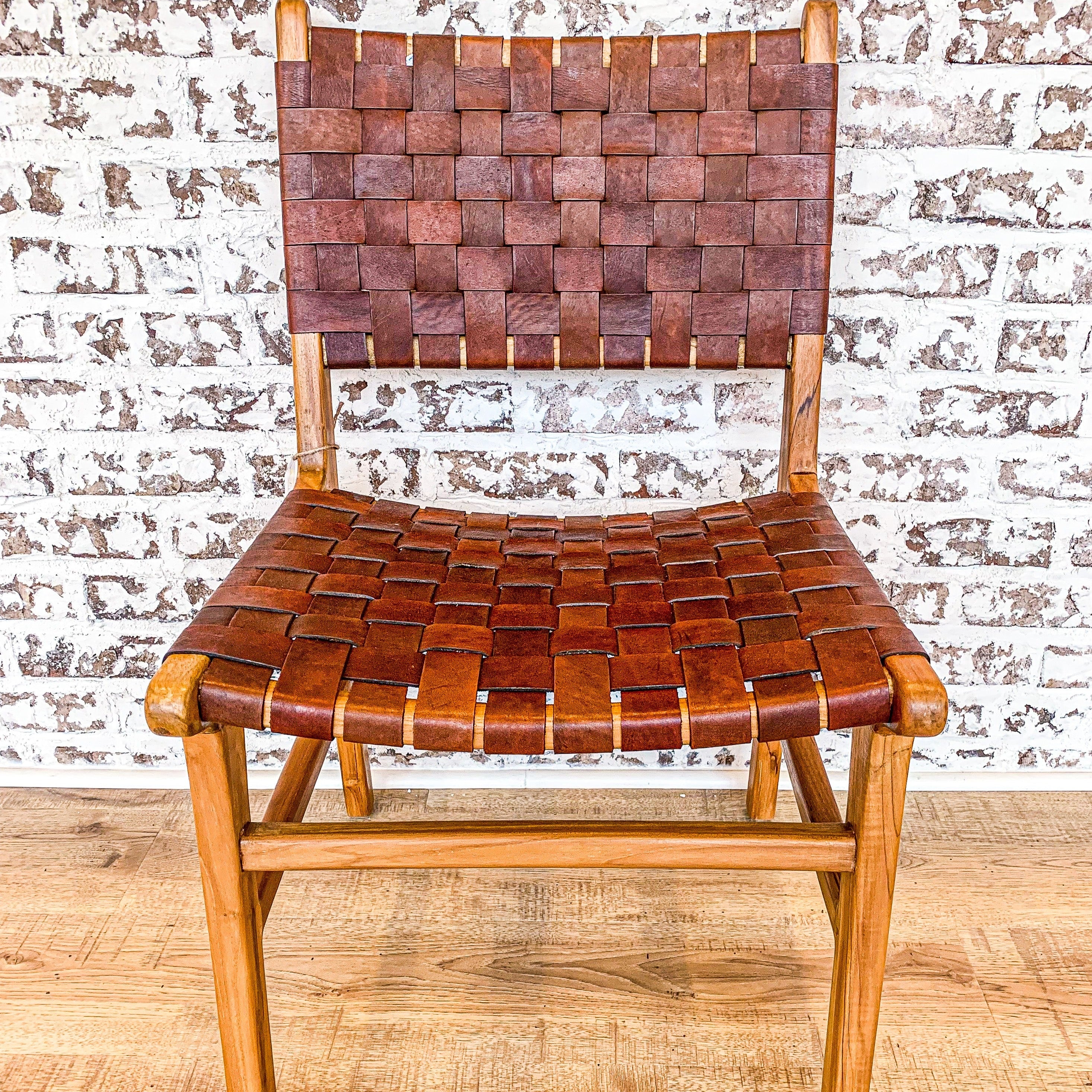 Dining Chair-Seatbelt Leather