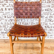 Dining Chair-Seatbelt Leather