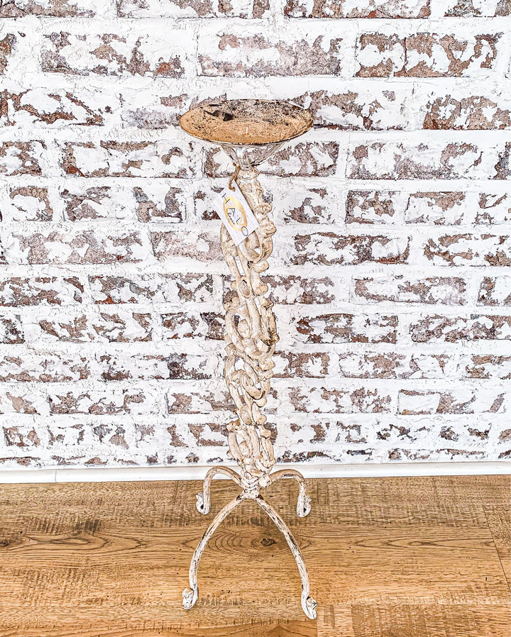 Wrought Iron Candle Stand Medium