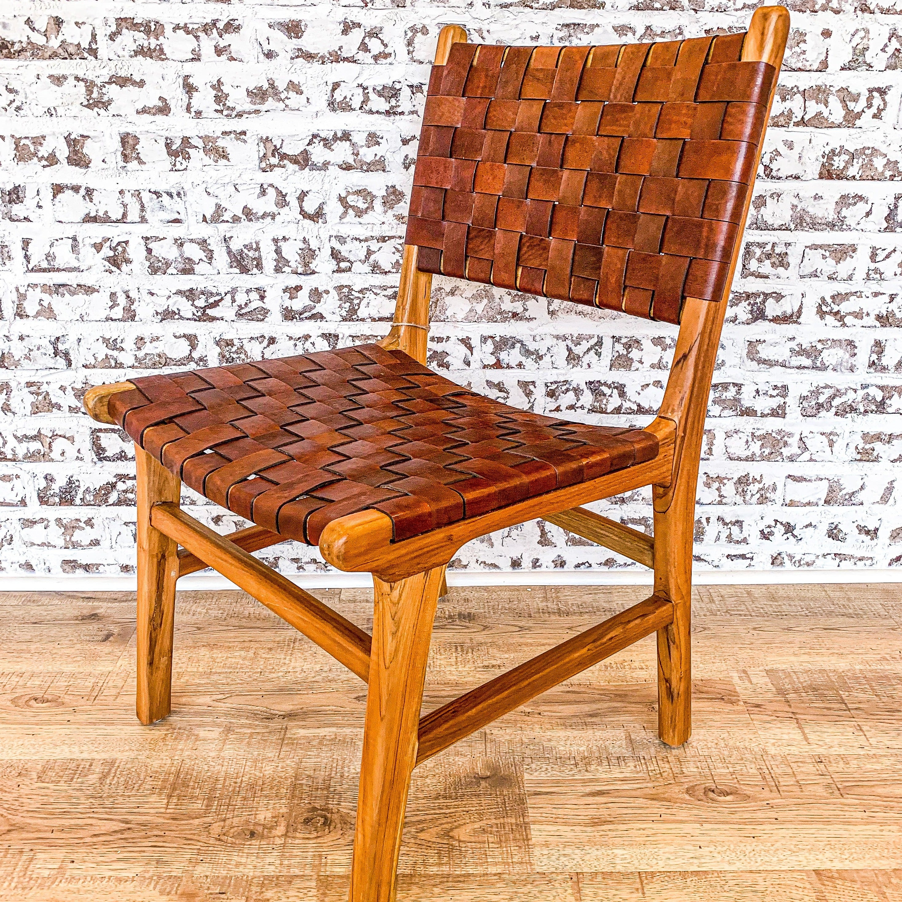 Dining Chair-Seatbelt Leather