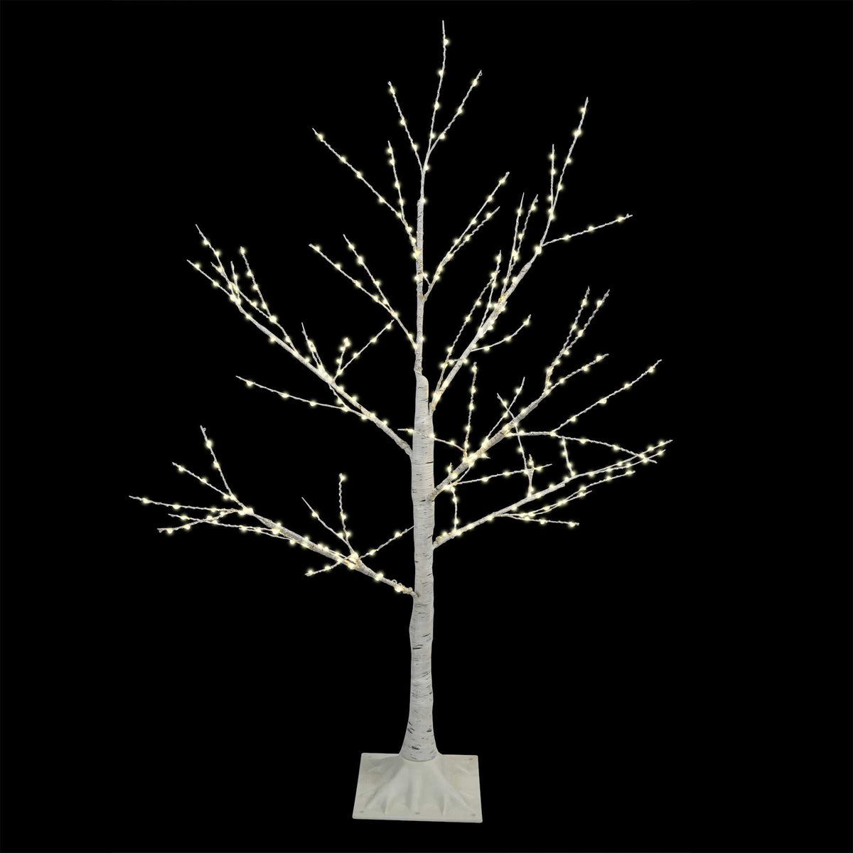 Lighted Micro Seed Birch Tree- Copper/Warm White