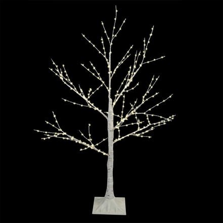 Lighted Micro Seed Birch Tree- Copper/Warm White