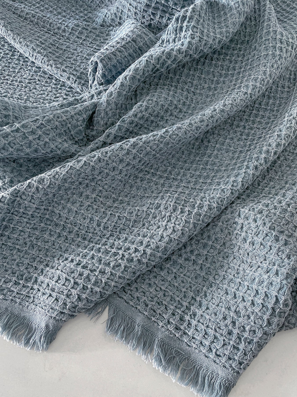 Turkish Cotton Waffle Throw