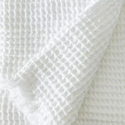 Turkish Cotton Waffle Throw