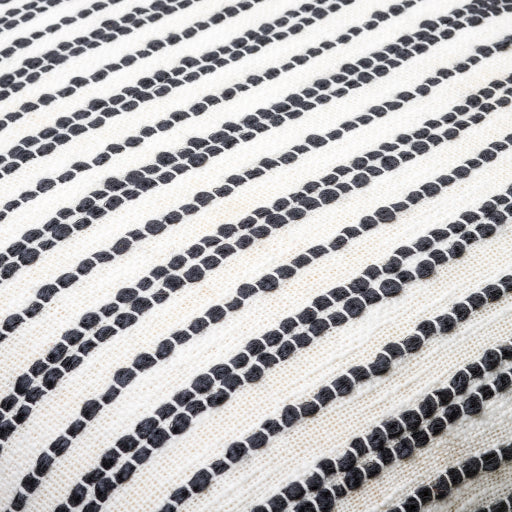 Weaver Black Lumbar Pillow