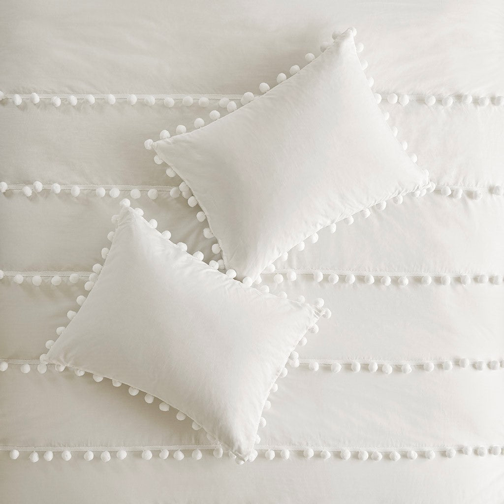 Bedding- Comforter Set Leona Pom Pom King