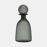 Green Smoke Vase with Lid