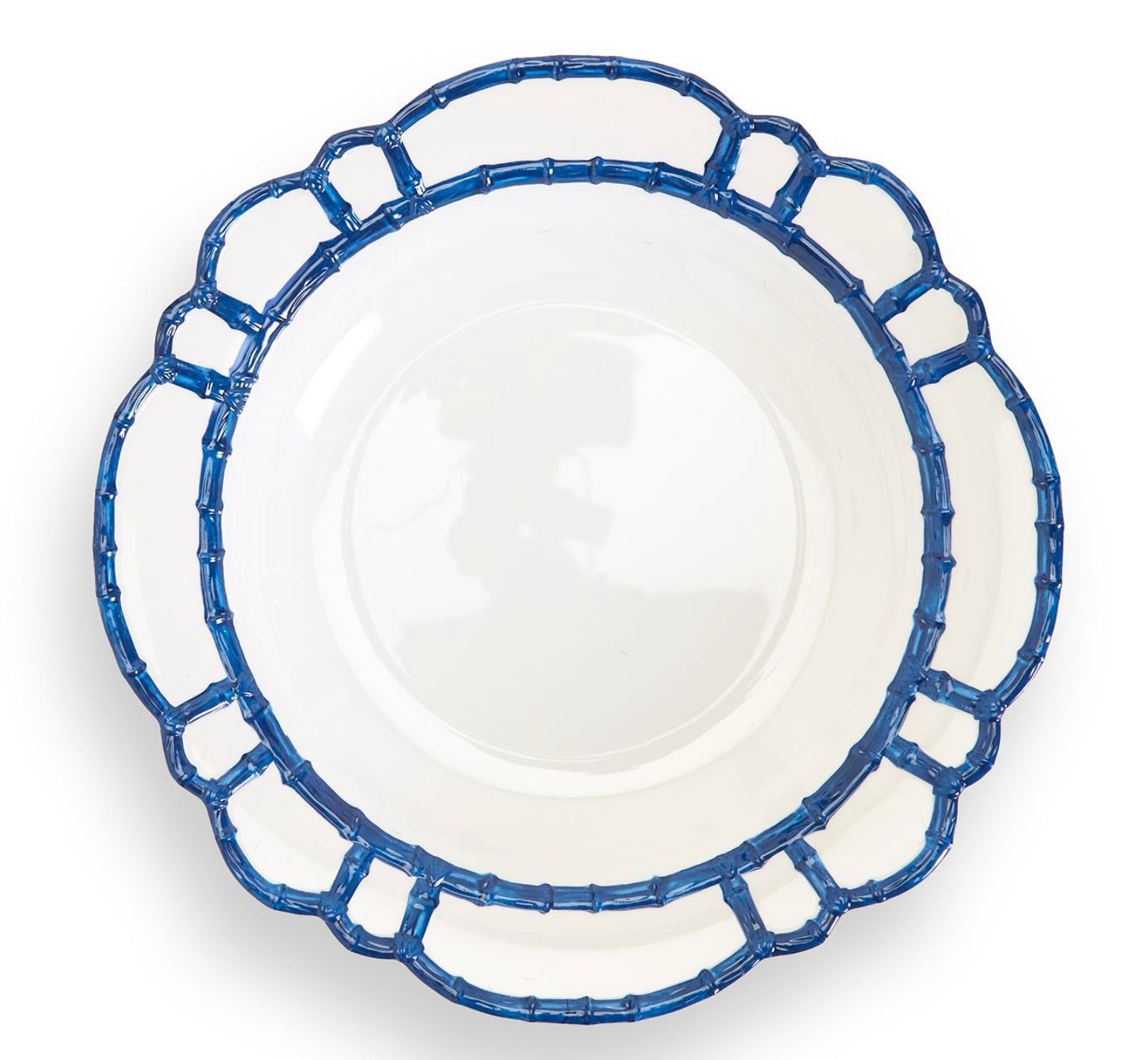 Dinnerware Blue Bamboo Touch Bowl