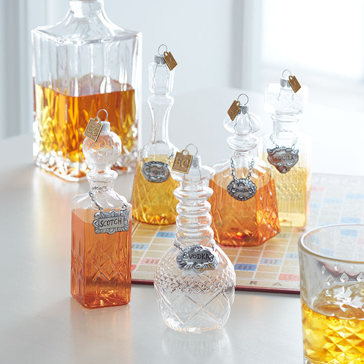 Glass Decanter Ornament
