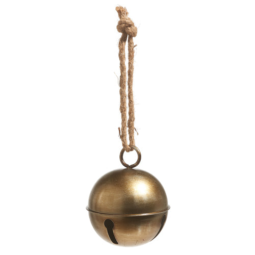 Ornament Antique Gold Jingle Bell