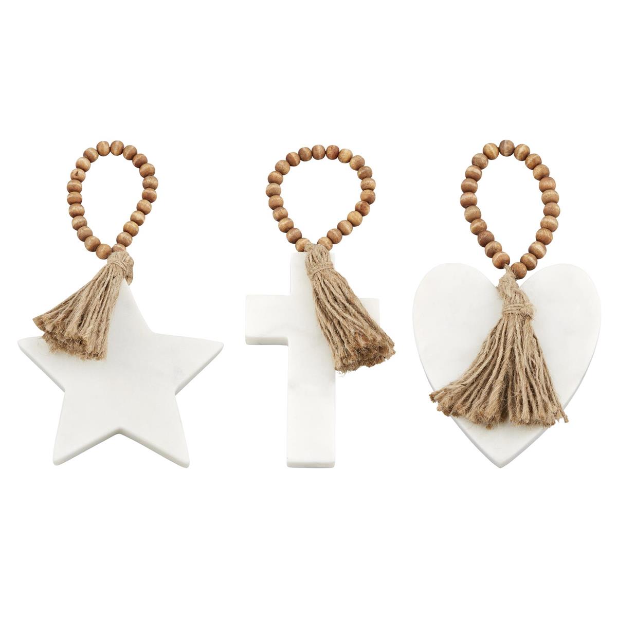 MARBLE ORNAMENTS