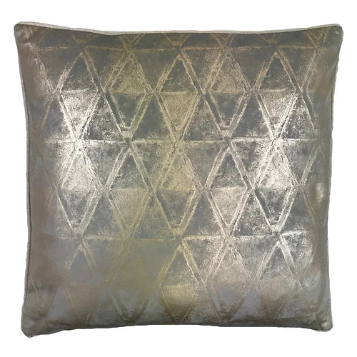 WEATHER GOLD LEAF METALLIC PILLOW