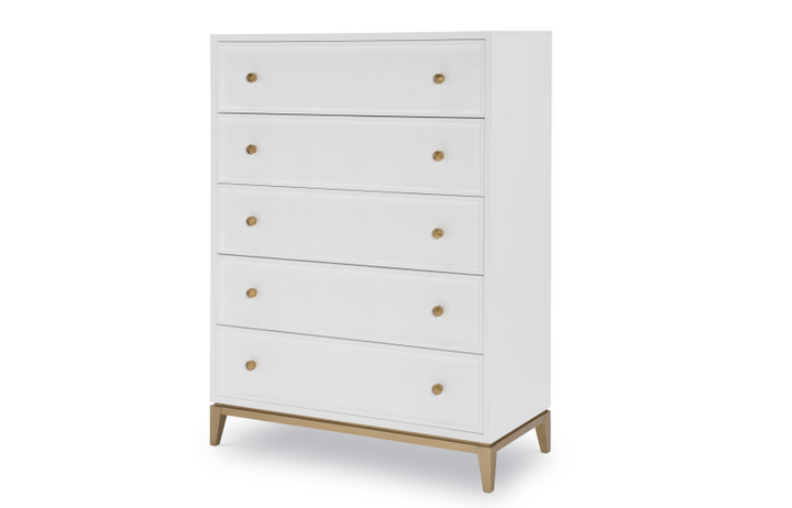 White Drawer Chest Chelsea Collection