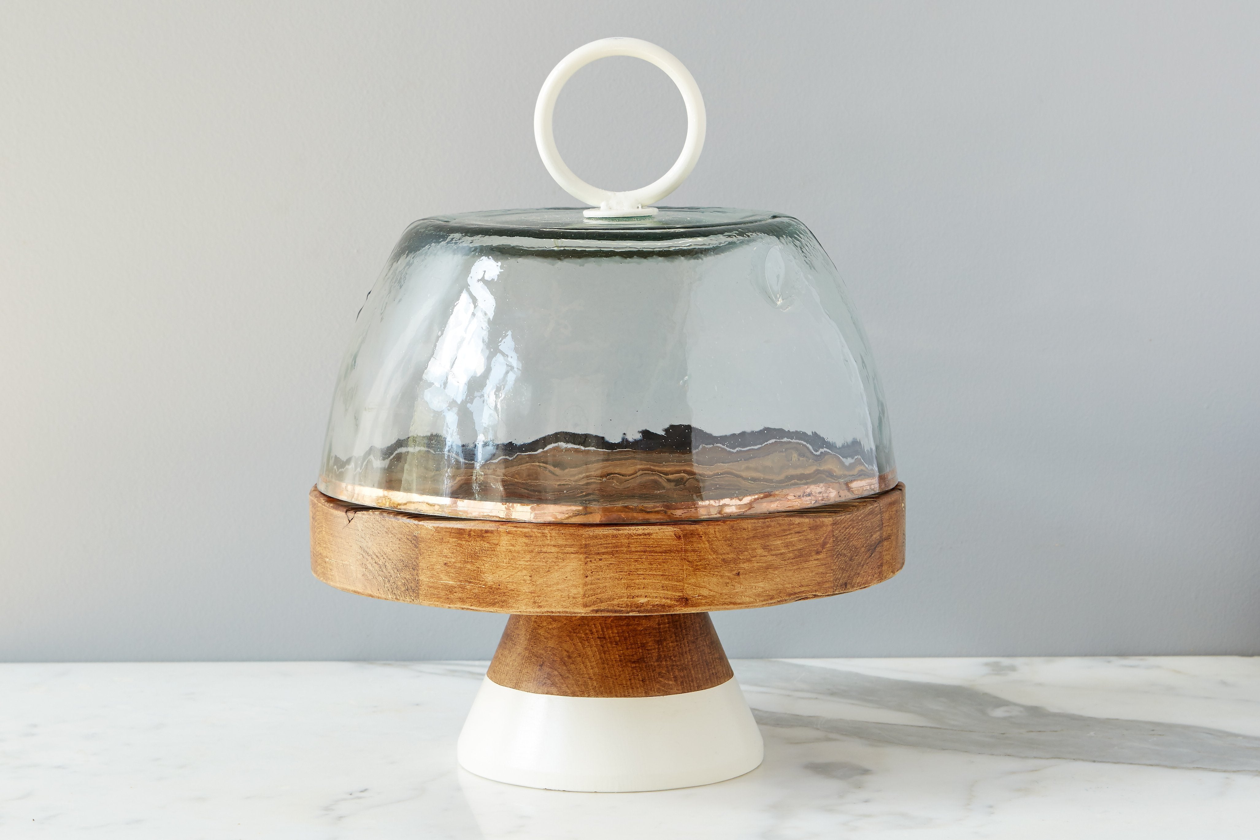 Bianca Cloche Dome White