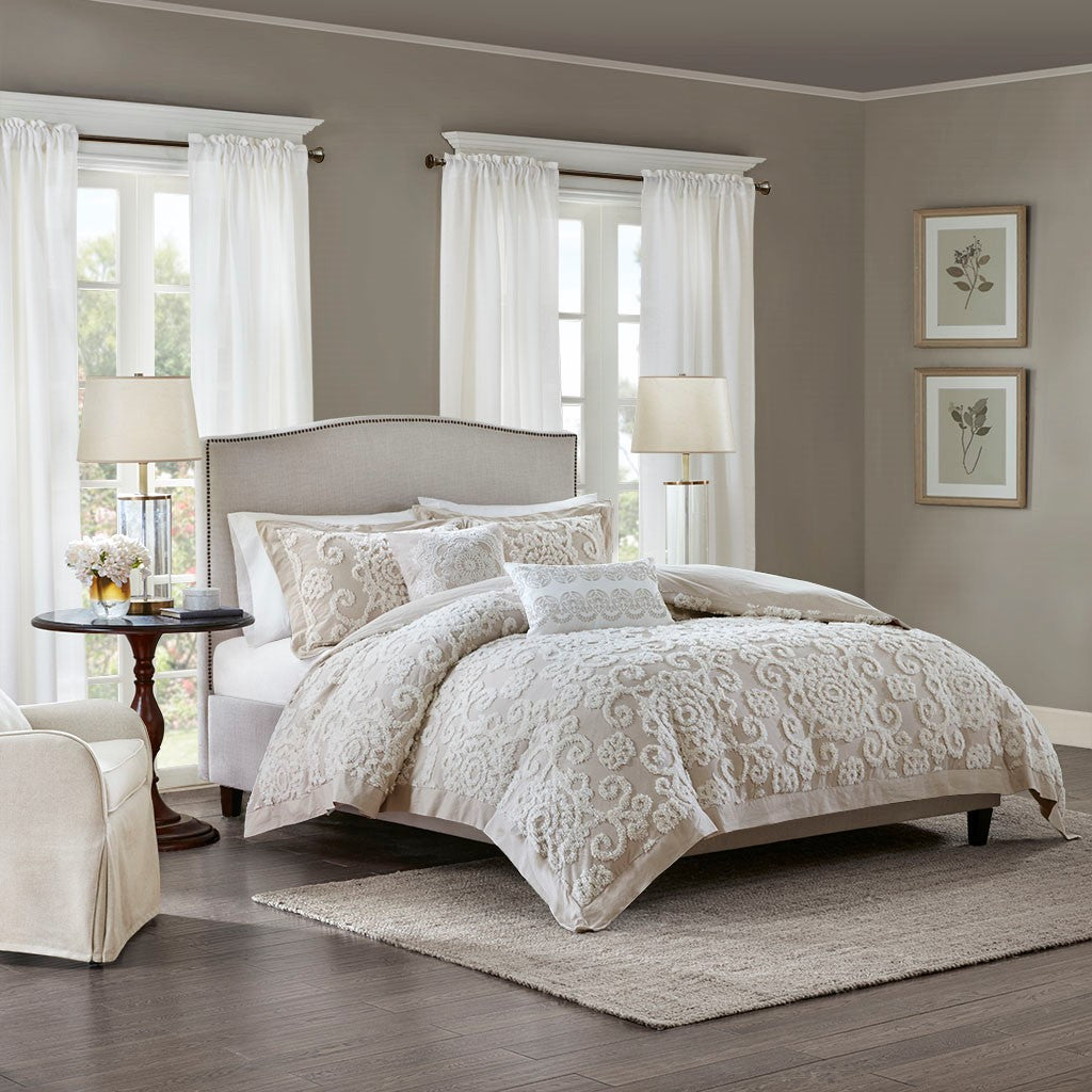 Bedding-Suzanna Cotton Comforter Mini Set