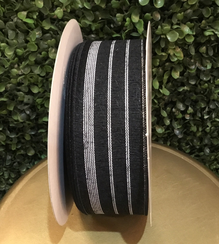 Ribbon By The Roll Black