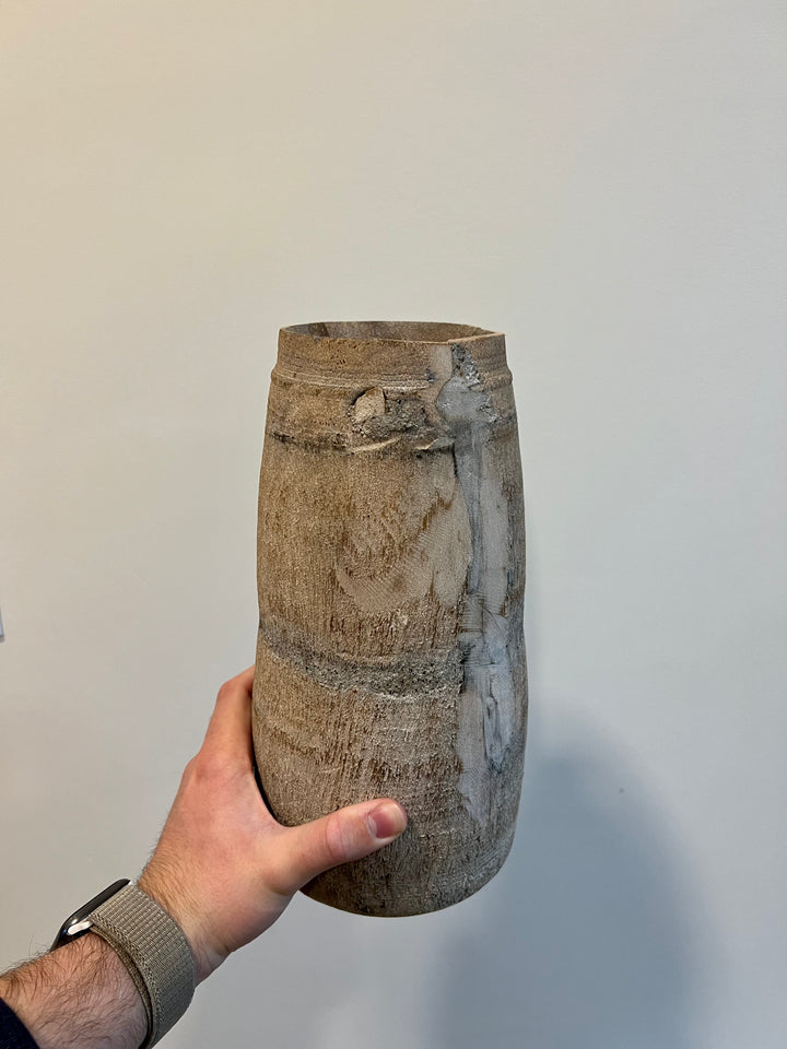 Decorative Wood Jug