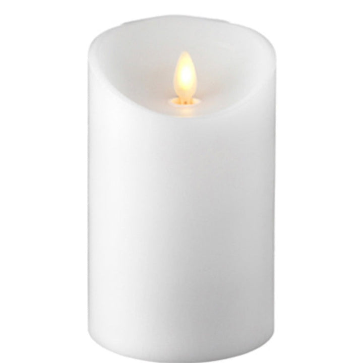 Candle Pillar Push Flame 3.5" x 5.5"