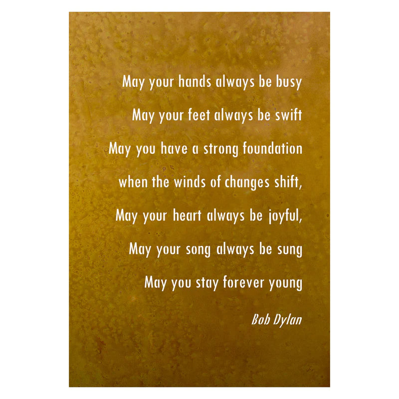 Art-"May Your Hands...Forever Young" Wall Art