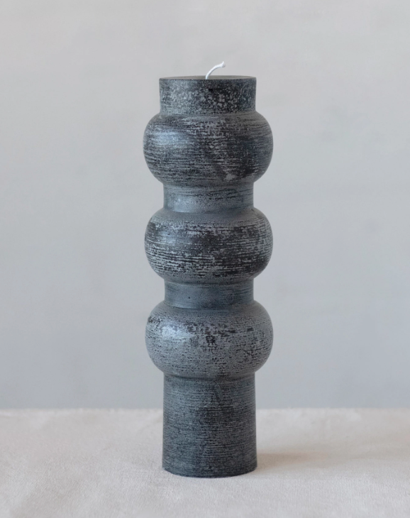 3"x9" Unscented Totem Pillar Candle