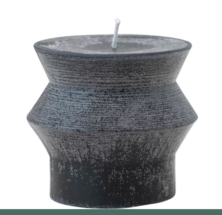 3"x3" Unscented Totem Pillar Candle