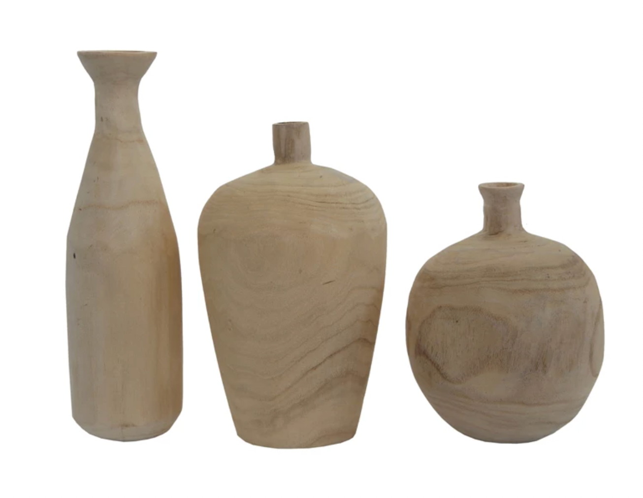 Paulownia Wood Vase