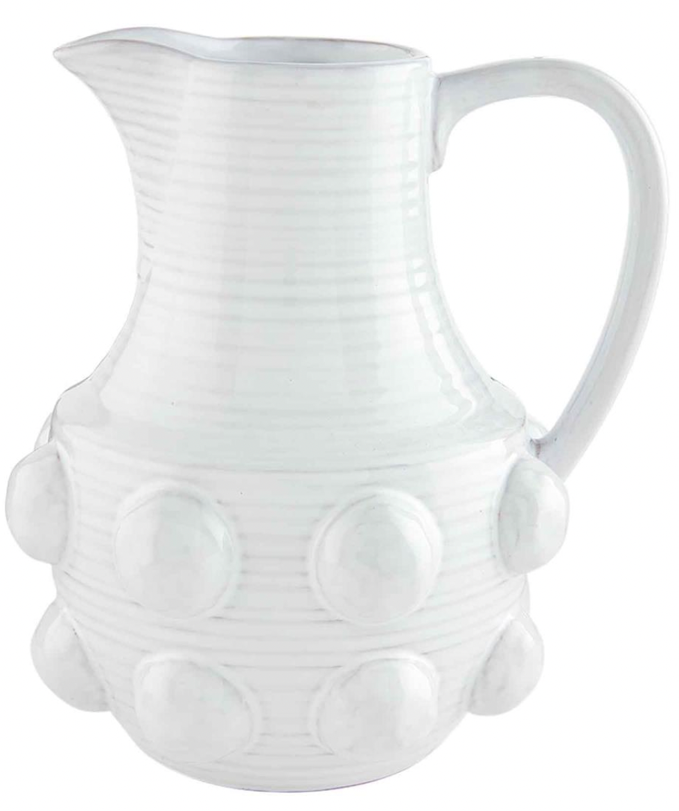 Dinnerware Beaded Pitcher